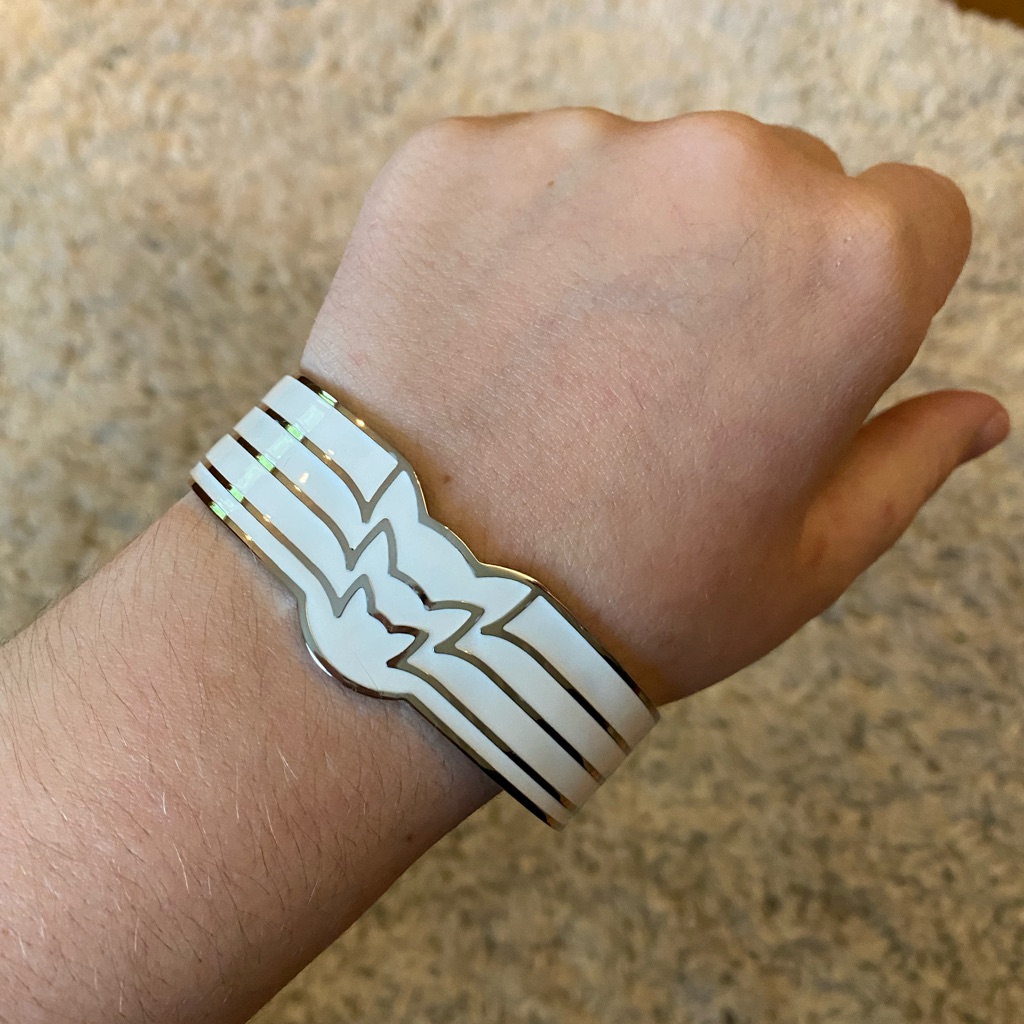 White Cat Bangle
